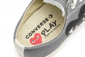 CHUCK TAYLOR ALL-STAR 70 OXCOMME DES GARCONS PLAY GREY [171849C]