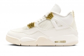 AIR JORDAN 4 RETRO METALLIC GOLD W [AQ9129-170]