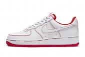 AIR FORCE 1 WHITE RED STITCH [CW1575-100]