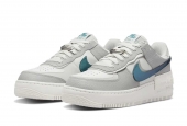 AIR FORCE 1 SHADOW GREY FOG BRIGHT SPRUCE W [DR7856-100]