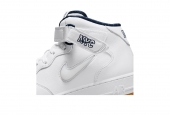 AIR FORCE 1 MID JEWEL NYC WHITE MIDNIGHT NAVY [DH5622-100]