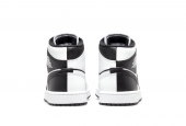 AIR JORDAN 1 MID SPLIT BLACK WHITE W [DR0501-101]