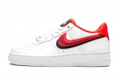 AIR FORCE 1 LV8 GS DOUBLE SWOOSH BRIGHT CRIMSON [CW1574-101]