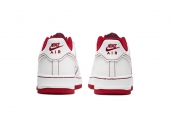 AIR FORCE 1 WHITE RED STITCH MEN [CV1724-100]