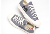 CHUCK TAYLOR ALL-STAR 70 OXCOMME DES GARCONS PLAY GREY [171849C]