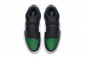 AIR JORDAN 1 MID PINE GREEN MEN [554724-067]