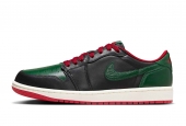 AIR JORDAN 1 RETRO LOW OG GORGE GREEN VARSITY RED [CZ0775-036]