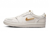AIR JORDAN 1 LOW METHOD OF MAKE SAIL METALLIC GOLD [FN5032-100]