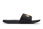 NIKE KAWA SLIDE BLACK GOLD [819352-003] 