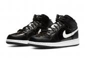 AIR JORDAN 1 MID GS BLACK SPECKLE [AV5174-001]