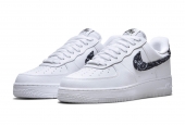 AIR FORCE 1 LOW '07 ESSENTIAL WHITE BLACK PAISLEY W [DH4406-101]