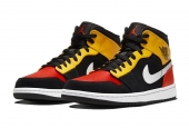 AIR JORDAN 1 MID AMARILLO ORANGE [852542-087]