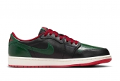 AIR JORDAN 1 RETRO LOW OG GORGE GREEN VARSITY RED [CZ0775-036]