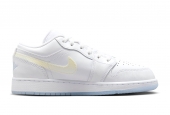 AIR JORDAN 1 LOW GLITTER SWOOSH [FQ9112-100]