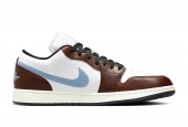 AIR JORDAN 1 LOW BROWN BLUE GREY [FQ7832-142]