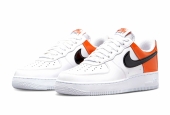 AIR FORCE 1 ESENTIAL WHITE/BRILLIANT ORANGE W [DJ9942-103]