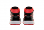 AIR JORDAN 1 MID HOT BRED PUNCH [BQ6472-600]