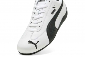 PUMA SPEEDCAT LEATHER WHITE BLACK [401603-02]