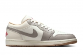 AIR JORDAN 1 LOW RED COLLEGE GREY [553558-169]