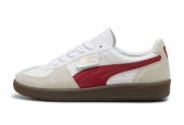 PUMA PALERMO LEATHER ‘WHITE CLUB RED’ [396464-05]