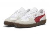 PUMA PALERMO LEATHER ‘WHITE CLUB RED’ [396464-05]