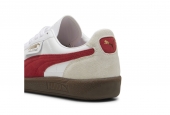 PUMA PALERMO LEATHER ‘WHITE CLUB RED’ [396464-05]