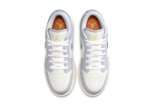 AIR JORDAN 1 LOW REPAIRED DENIM SWOOSH GS [FZ5046-041]