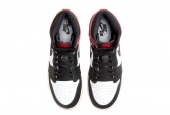 AIR JORDAN 1 HIGH RETRO OG BLACK TOE REIMAGINED GS [FD1437-106]