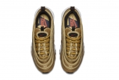 AIR MAX 97 METALLIC GOLD TRAINERS (GS) [918890-700]