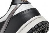 DUNK LOW BLACK WHITE METALLIC [DH9764-001]