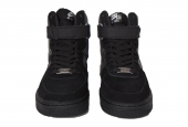 AIR FORCE 1 HIGH PREMIUM METALLIC BLACK SILVER [654440-003]