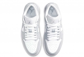 AIR JORDAN 1 LOW WHITE WOLF GREY W [DC0774-105]