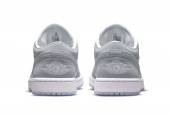 AIR JORDAN 1 LOW WHITE WOLF GREY W [DC0774-105]