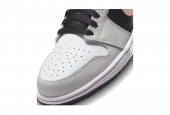 AIR JORDAN 1 LOW BLACK GREY PINK [553558-062]