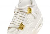 AIR JORDAN 4 RETRO METALLIC GOLD W [AQ9129-170]