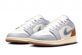 AIR JORDAN 1 LOW REPAIRED DENIM SWOOSH GS [FZ5046-041]
