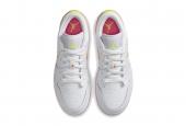 AIR JORDAN 1 LOW GS EDGE GLOW [CV4610-100]