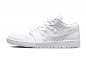 AIR JORDAN 1 LOW QUILTED WHITE W [DB6480-100]