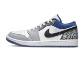 AIR JORDAN 1 LOW TRUE BLUE [DQ2514-140]