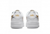 AIR FORCE 1 SHADOW WHITE METALLIC GOLD [DM3064-100]