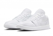 AIR JORDAN 1 LOW TRIPLE WHITE W [DV0990-111]