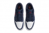 AIR JORDAN 1 LOW GS USA NAVY [CV9844-400]