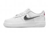 AIR FORCE 1 LV8 WHITE METALLIC SILVER [DC9651-100]