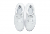 AIR JORDAN 1 MID WHITE SNAKESKIN [BQ6472-110/BQ6472-100]