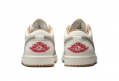 AIR JORDAN 1 LOW RED COLLEGE GREY [553558-169]