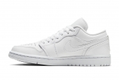 AIR JORDAN 1 LOW TRIPLE WHITE [AO9944-111] [553560-126] [553560-130]