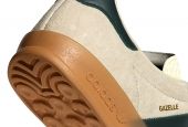 GAZELLE INDOOR CREAM WHITE COLLEGIATE GREEN GUM [IH7502]