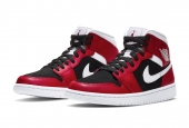 AIR JORDAN 1 MID GYM RED BLACK [BQ6472-601]