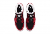 AIR JORDAN 1 MID GYM RED BLACK [BQ6472-601]