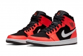 AIR JORDAN 1 MID GS INFRARED 23 [554725-061]